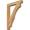 Ekena Millwork Balboa Block Rough Sawn Bracket, Western Red Cedar, 4"W x 32"D x 44"H BKT04X32X44BOA05RWR - alternate 1
